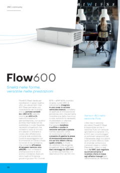 flow600 scheda tecnica