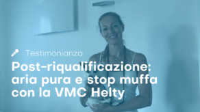 Post-riqualificazione in provincia Vicenza: aria pura e stop muffa con la VMC Helty